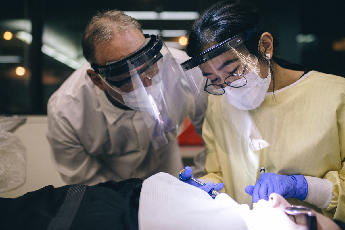 GRCC Dental students, Area Agency on Aging of Western Michigan partner
